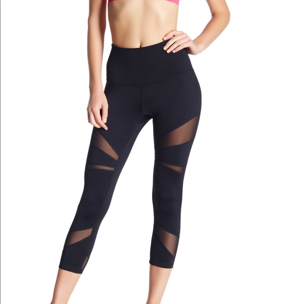 Z by Zella High Waist Mesh Inset Legging